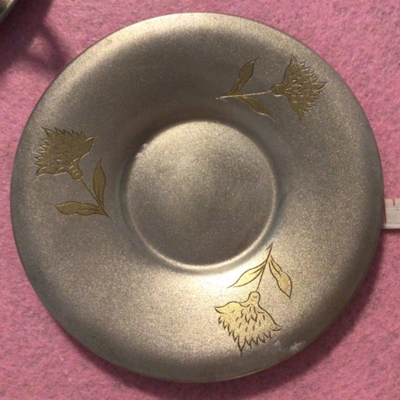 Two sets Vintage Solid Silver Demitasse Cups and Saucers Russian Mid Century - Picture 10 of 12